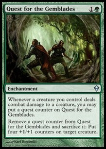 Quest for the Gemblades - Zendikar (Uncommon) [ZEN-177]