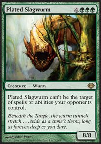 Plated Slagwurm - Duel Decks: Garruk vs. Liliana (Rare) [DDD-12]