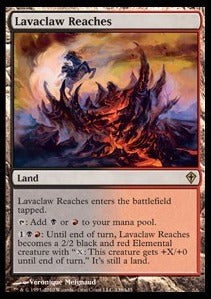 Lavaclaw Reaches - Worldwake (Rare) [WWK-139]