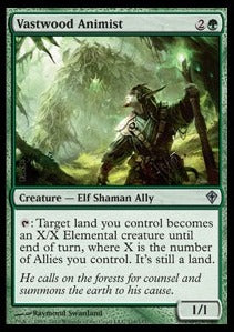 Vastwood Animist - Worldwake (Uncommon) [WWK-116]