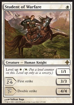 Student of Warfare - Rise of the Eldrazi (Rare) [ROE-47]