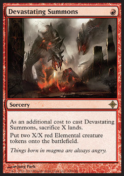 Devastating Summons - Rise of the Eldrazi (Rare) [ROE-140]