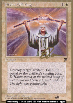 Divine Offering - Pro Tour 1996: Eric Tam (Special)