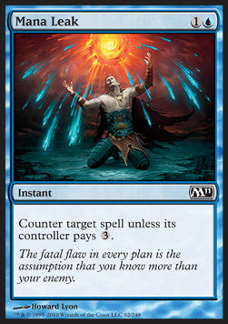 Mana Leak - Magic 2011 (Common) [M11-62]