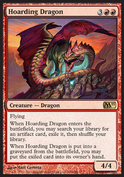 Hoarding Dragon - Magic 2011 (Rare) [M11-144]
