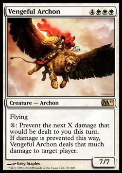 Vengeful Archon - Magic 2011 (Rare) [M11-37]