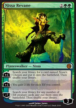 Nissa Revane⁣ - Duels of the Planeswalkers Promos⁣ (Mythic)⁣ [Duels 2010]