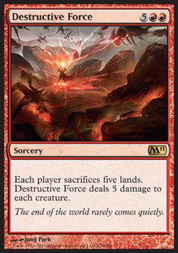 Destructive Force - Magic 2011 (Rare) [M11-133]