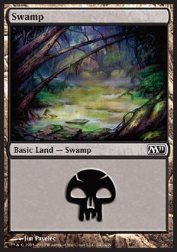 Swamp (V.4) - Magic 2011 (Land) [M11-241]
