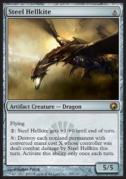 Steel Hellkite - Scars of Mirrodin (Rare) [SOM-205]