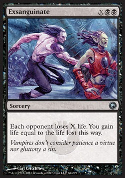 Exsanguinate⁣ - Scars of Mirrodin⁣ (Uncommon)⁣ [61]