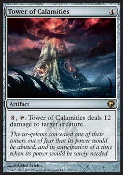 Tower of Calamities - Scars of Mirrodin (Rare) [SOM-212]