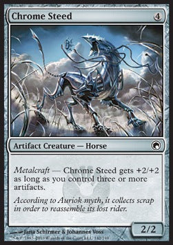 Chrome Steed - Scars of Mirrodin (Common) [SOM-142]