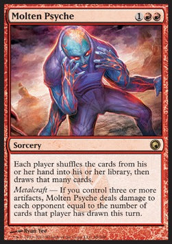 Molten Psyche⁣ - Scars of Mirrodin⁣ (Rare)⁣ [98]