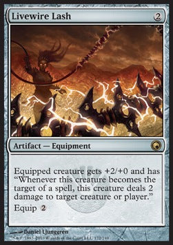 Livewire Lash - Scars of Mirrodin (Rare) [SOM-172]