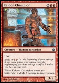 Keldon Champion - Premium Deck Series: Fire & Lightning (Uncommon) [PD2-14]