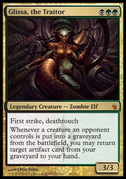 Glissa, the Traitor⁣ - Mirrodin Besieged⁣ (Mythic)⁣ [96]