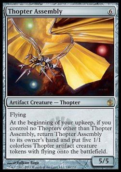 Thopter Assembly⁣ - Mirrodin Besieged⁣ (Rare)⁣ [140]