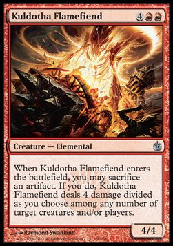 Kuldotha Flamefiend - Mirrodin Besieged (Uncommon) [MBS-69]
