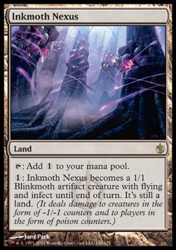 Inkmoth Nexus⁣ - Mirrodin Besieged⁣ (Rare)⁣ [145]