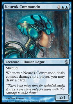 Neurok Commando - Mirrodin Besieged (Uncommon) [MBS-28]