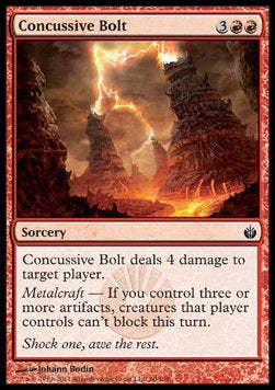 Concussive Bolt - Mirrodin Besieged (Common) [MBS-60]