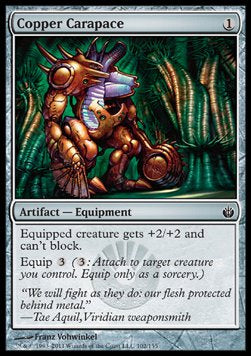 Copper Carapace - Mirrodin Besieged (Common) [MBS-102]