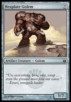 Hexplate Golem - Mirrodin Besieged (Common) [MBS-109]