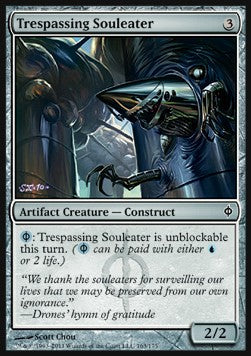 Trespassing Souleater - New Phyrexia (Common) [NPH-163]