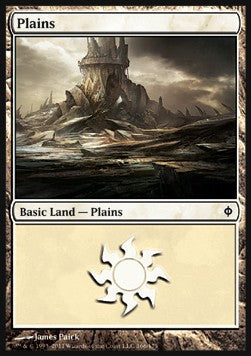 Plains (V.1) - New Phyrexia (Land) [NPH-166]