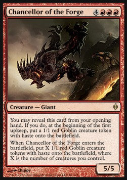 Chancellor of the Forge⁣ - New Phyrexia⁣ (Rare)⁣ [81]