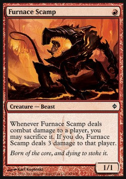 Furnace Scamp - New Phyrexia (Common) [NPH-84]