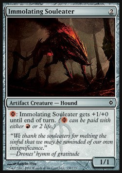 Immolating Souleater - New Phyrexia (Common) [NPH-139]