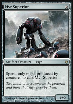 Myr Superion⁣ - New Phyrexia⁣ (Rare)⁣ [146]