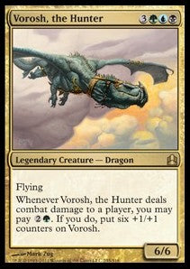 Vorosh, the Hunter (V.1) - Commander (Rare) [CMD-235]