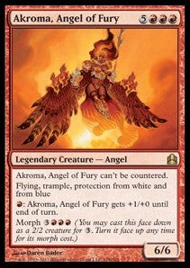 Akroma, Angel of Fury - Commander (Rare) [CMD-108]
