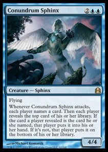 Conundrum Sphinx - Commander (Rare) [CMD-42]