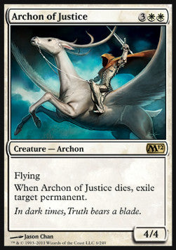 Archon of Justice - Magic 2012 (Rare) [M12-6]