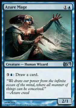 Azure Mage - Magic 2012 (Uncommon) [M12-45]