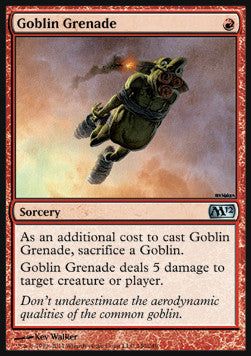 Goblin Grenade - Magic 2012 (Uncommon) [M12-140]