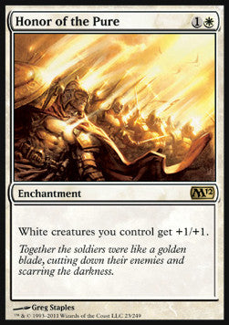 Honor of the Pure - Magic 2012 (Rare) [M12-23]