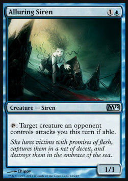 Alluring Siren - Magic 2012 (Uncommon) [M12-42]