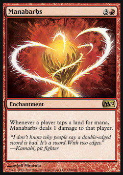 Manabarbs - Magic 2012 (Rare) [M12-150]