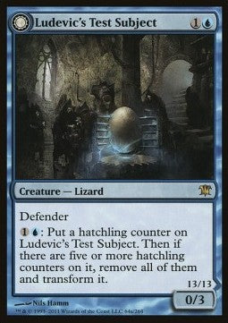 Ludevic's Test Subject / Ludevic's Abomination - Innistrad (Rare) [ISD-64]