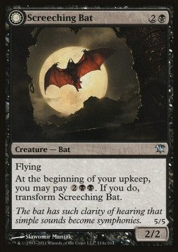 Screeching Bat / Stalking Vampire - Innistrad (Uncommon) [ISD-114]