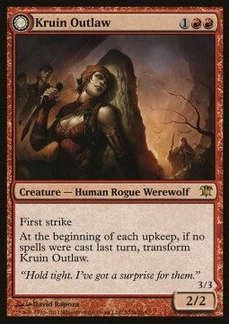 Kruin Outlaw / Terror of Kruin Pass - Innistrad (Rare) [ISD-152]