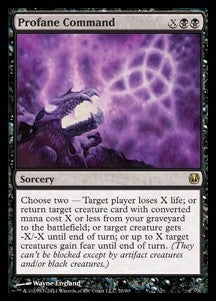 Profane Command - Duel Decks: Ajani vs. Nicol Bolas (Rare) [DDH-70]