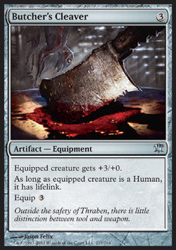 Butcher's Cleaver - Innistrad (Uncommon) [ISD-217]