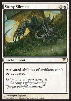 Stony Silence⁣ - Innistrad⁣ (Rare)⁣ [36]