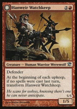 Hanweir Watchkeep / Bane of Hanweir - Innistrad (Uncommon) [ISD-145]